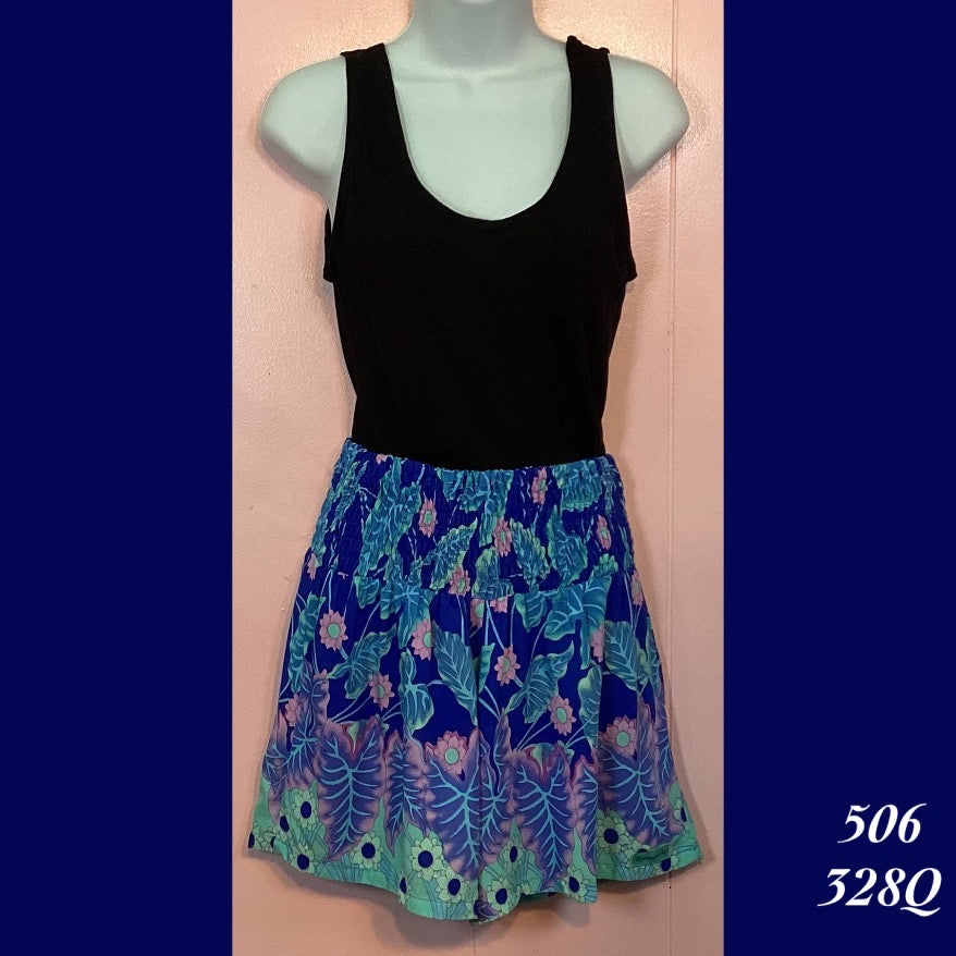 506 - 328Q , Elastic Rib Shorts