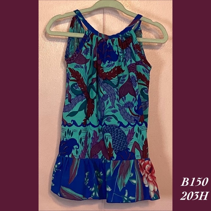 B150 - 203H , Draw string back dress
