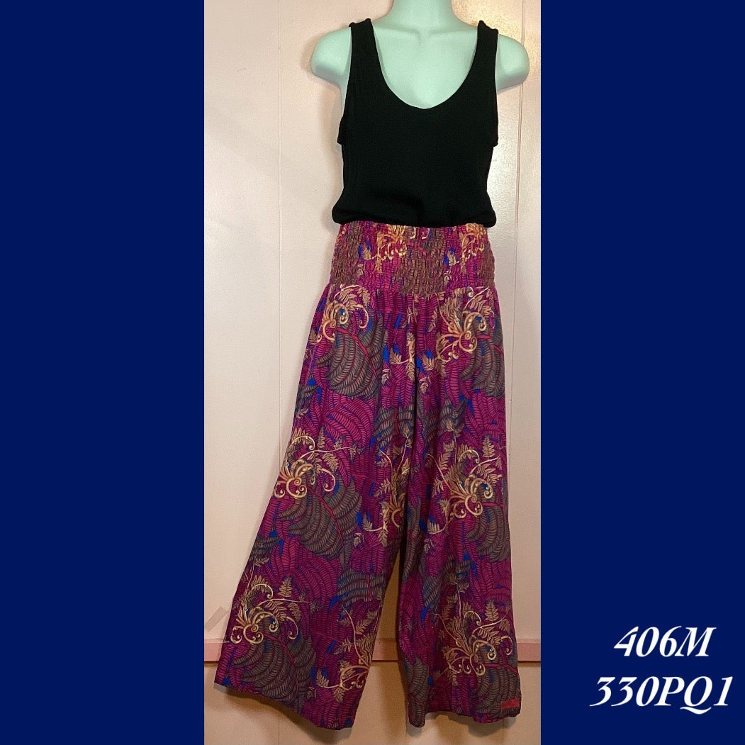 406M - 330PQ1 , Elastic Rib Pant