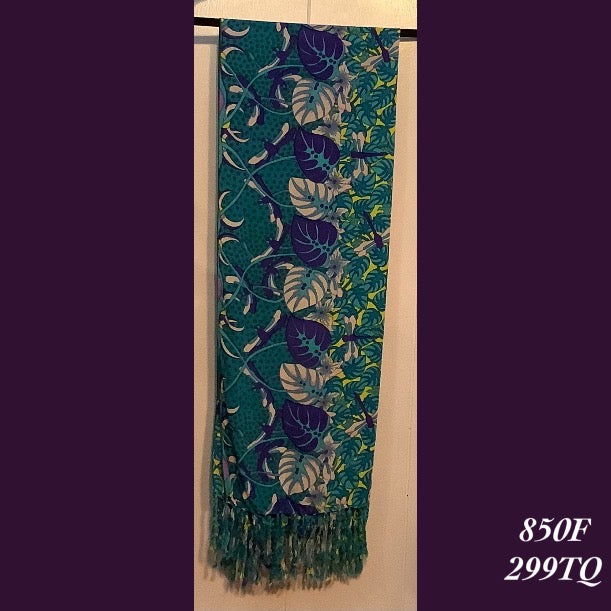 850F - 299TQ , Fringed scarf