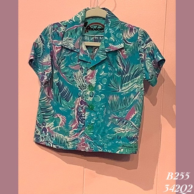 B255 - 342Q2 , Baby boy's Aloha shirt