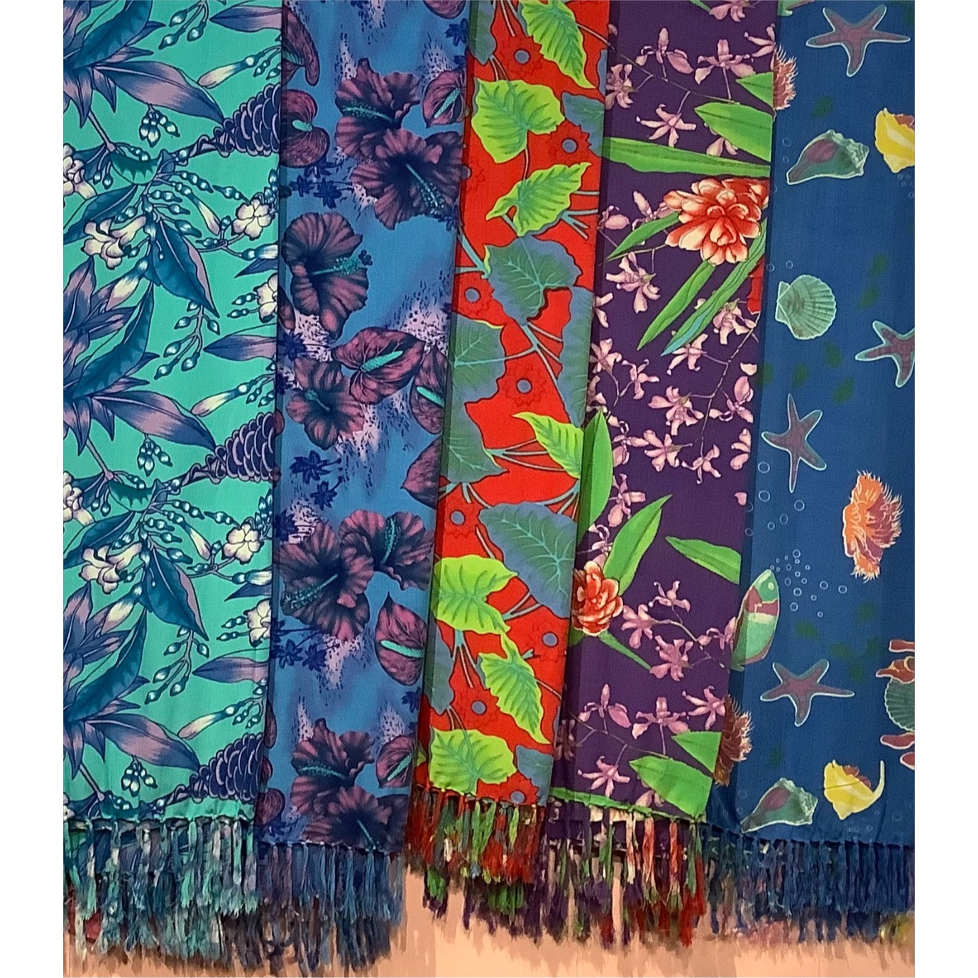 850F Fringed scarfs Buy 12 get 1 free