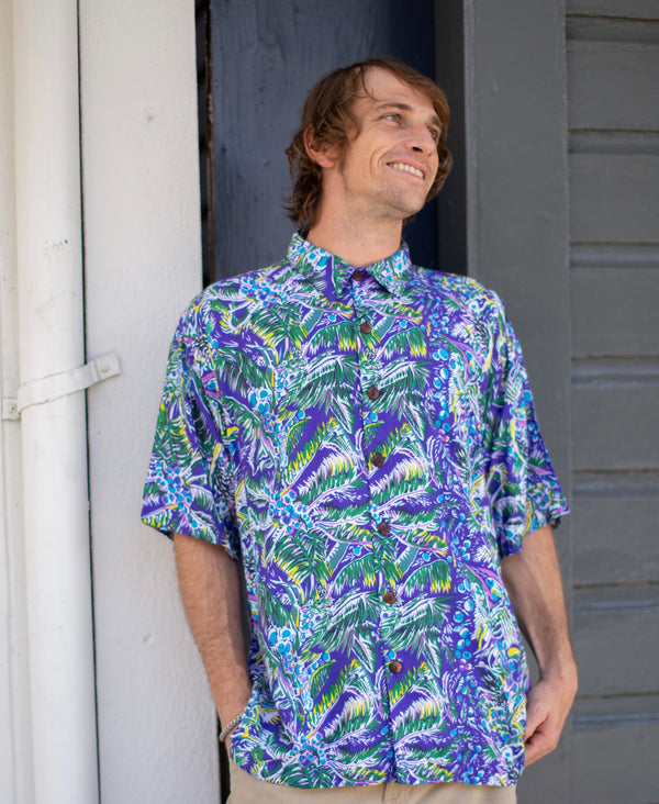 Men’s Aloha Shirts In Original Artwork Featuring Hawaiian Prints by ...