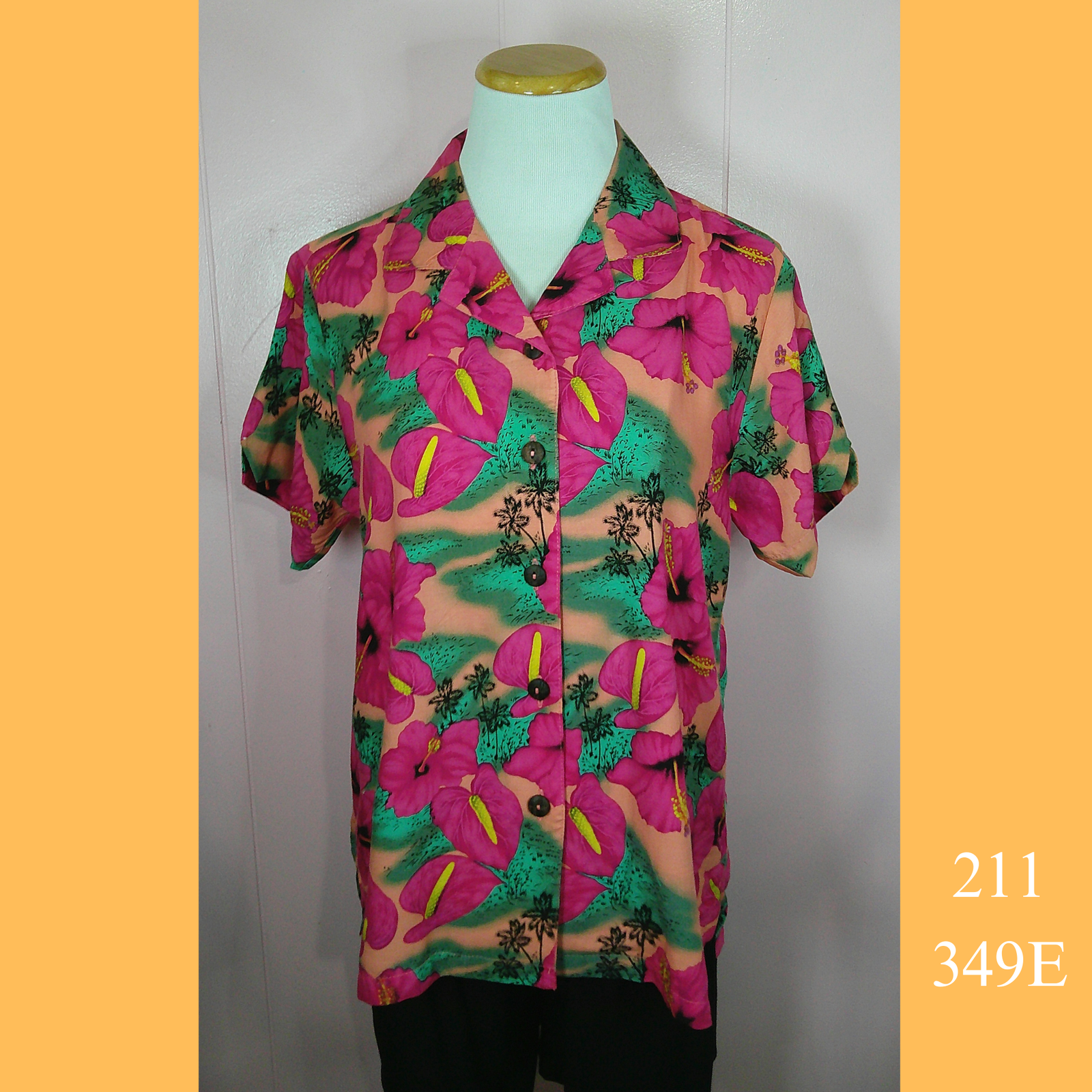 211 - 349E , Women's Aloha Shirt