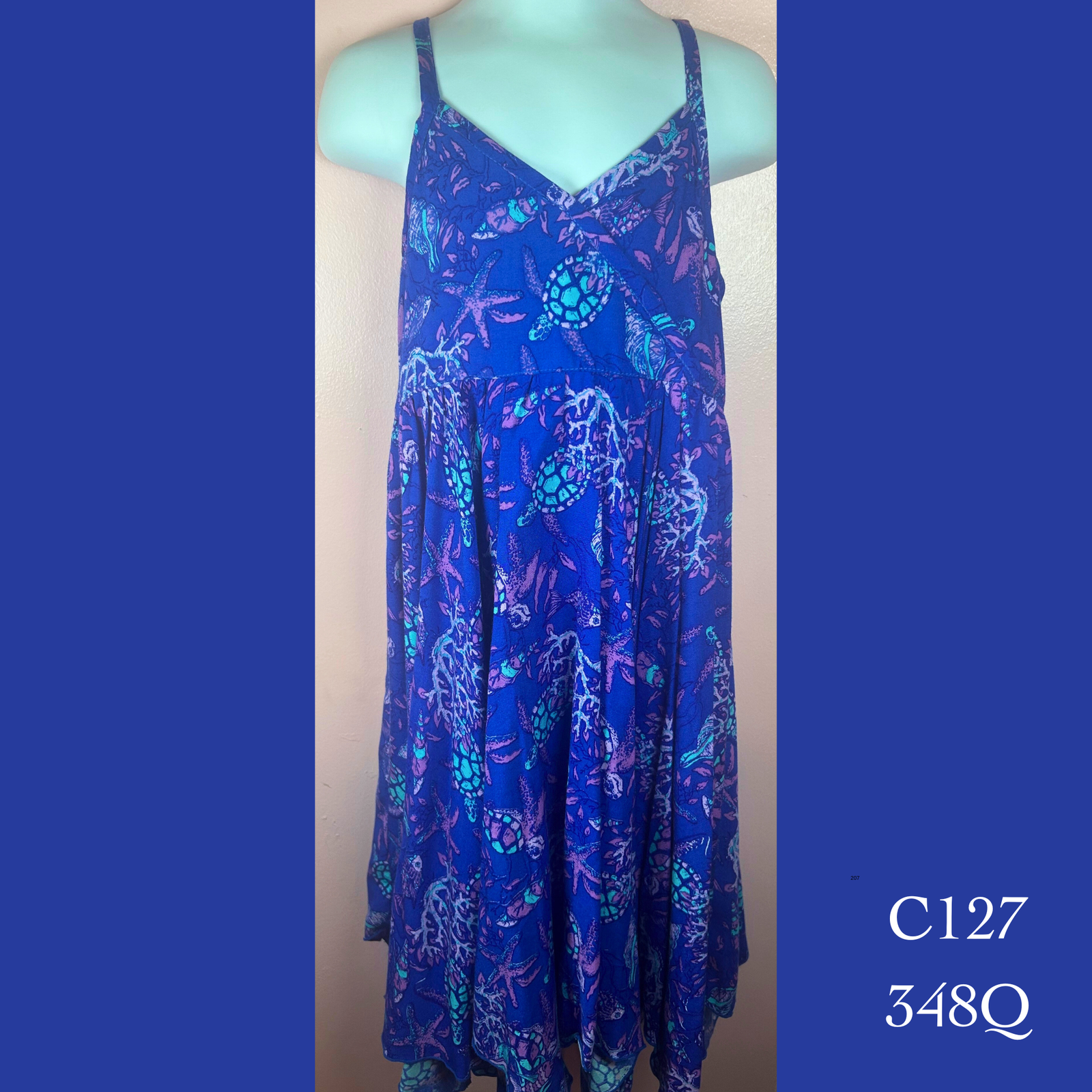 C127 - 348Q, Handkerchief dress