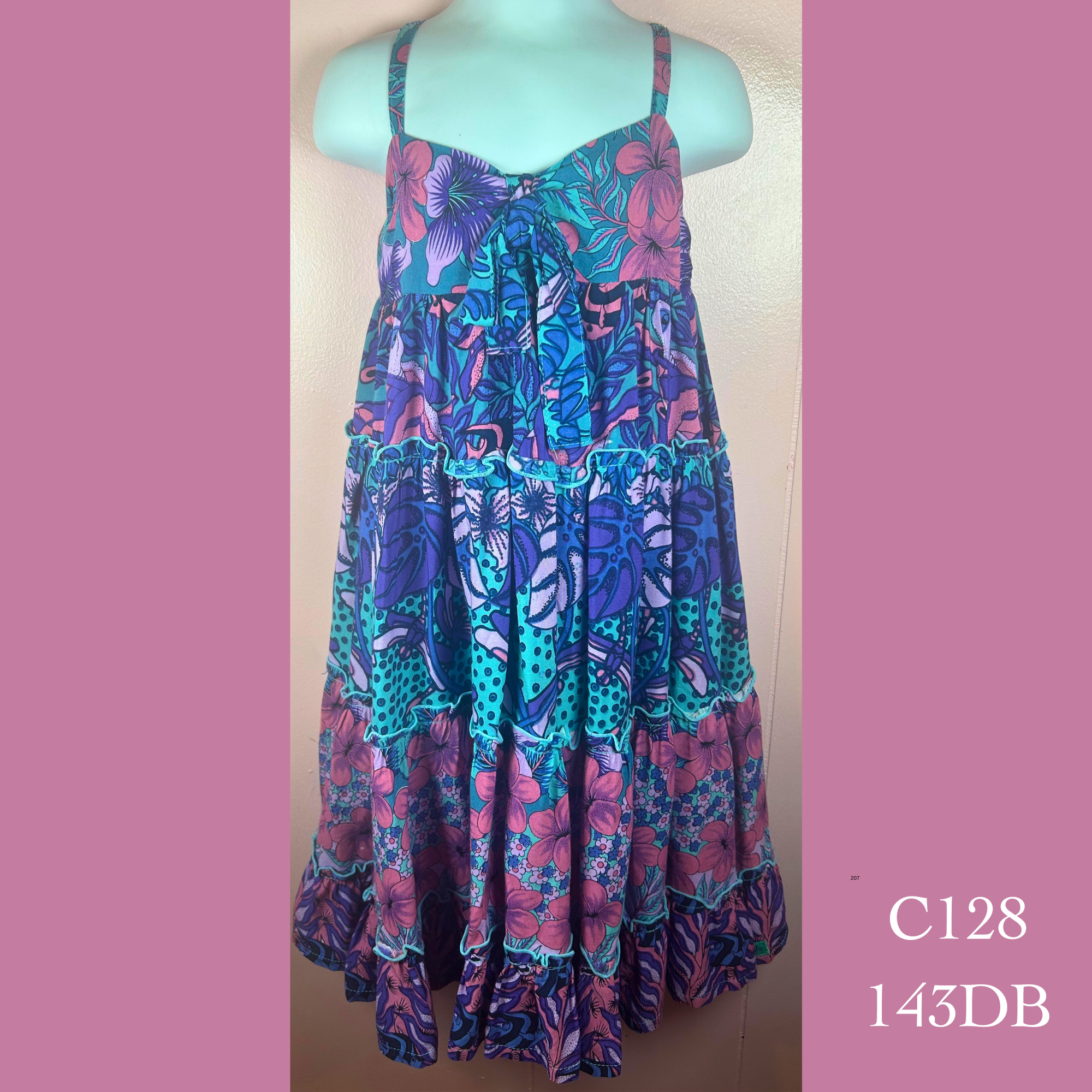 C128 - 143DB , Tier dress