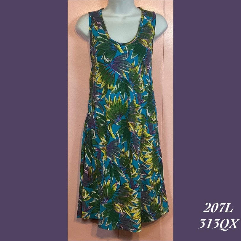 127- 313QX , Relaxed fit pocket dress S