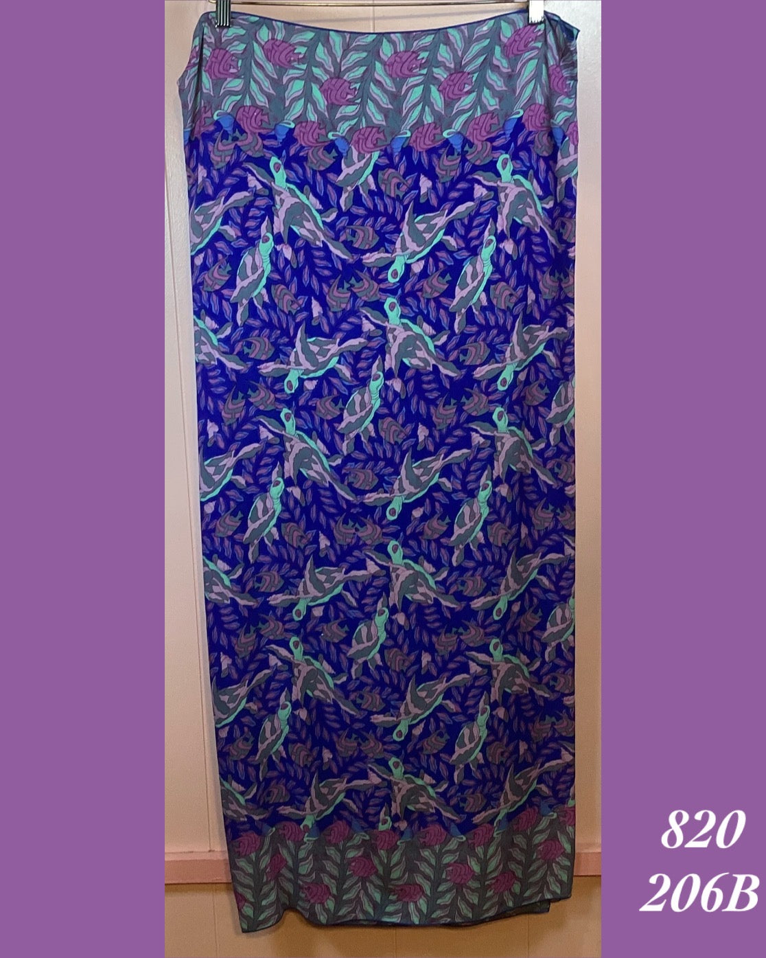 820 - 206B , Plus size sarong