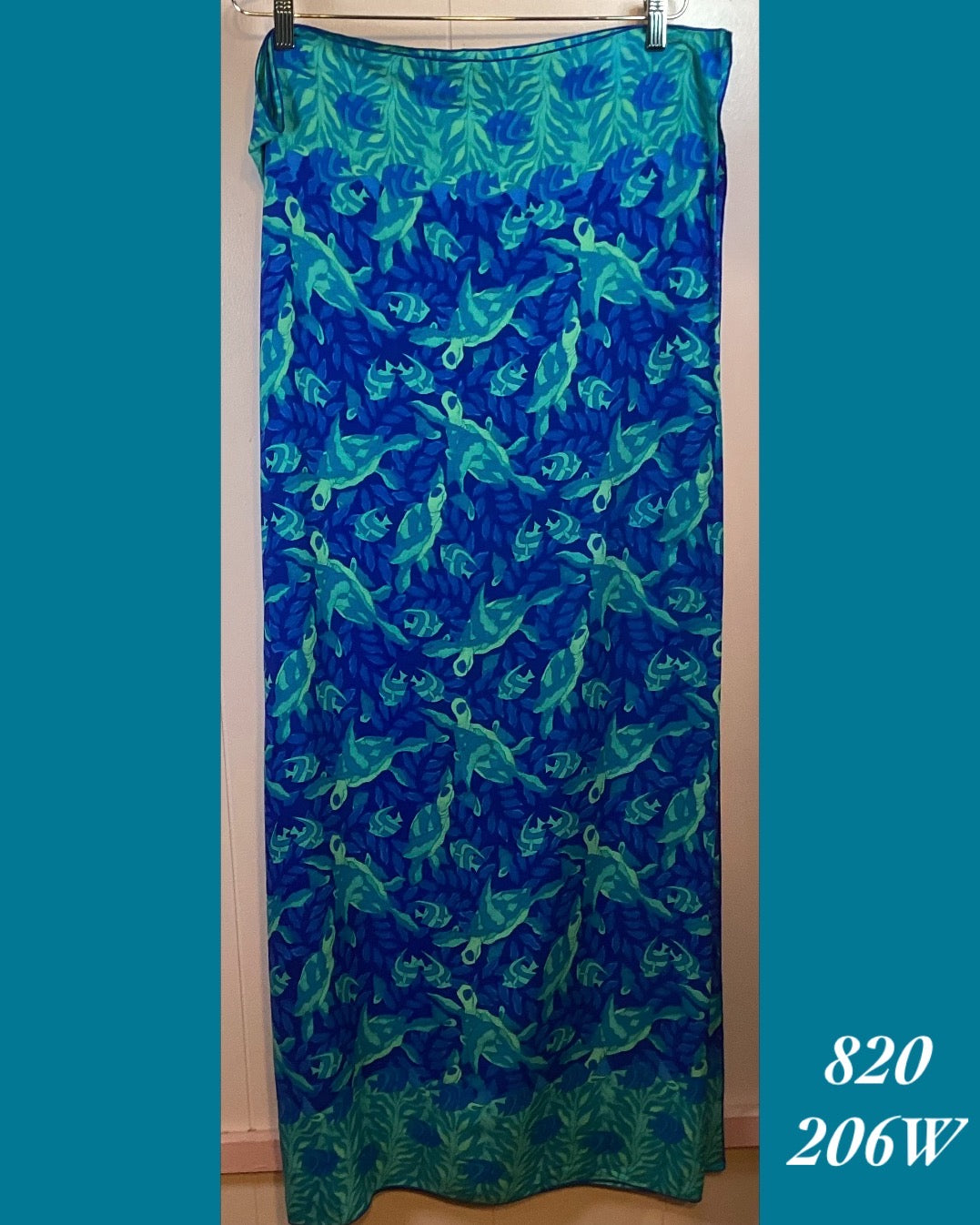 820 - 206W , Plus size sarong