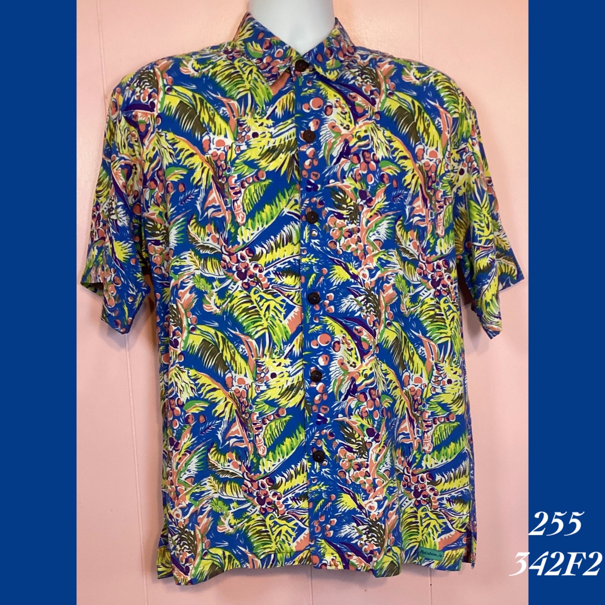 255 - 342F2 , Men's Aloha Shirt