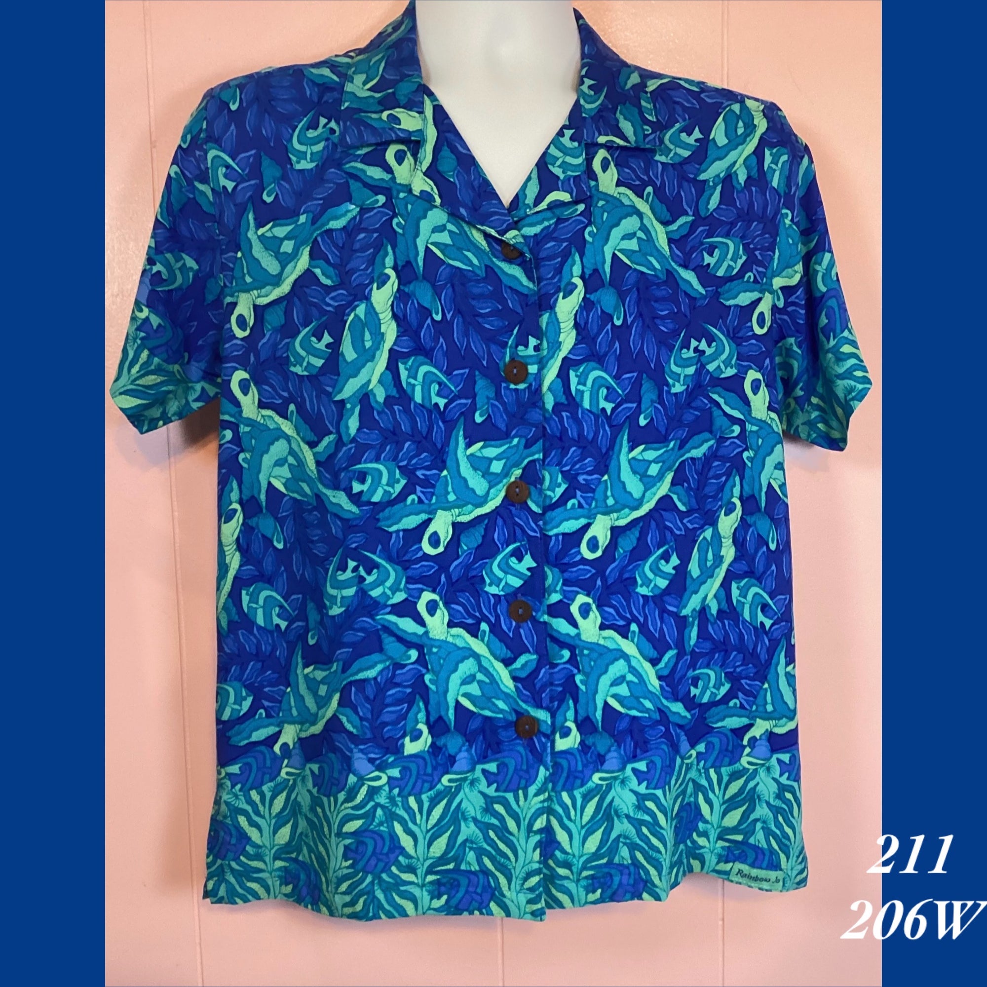 211 - 206W , Women's Aloha shirt