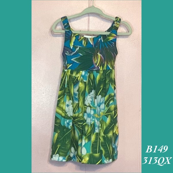 B149 - 313QX , Elastic strap baby doll dress