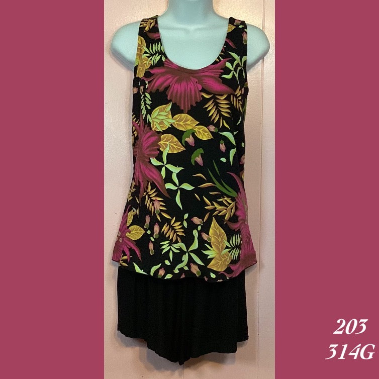 203X - 314G , Bias cut tank top plus size