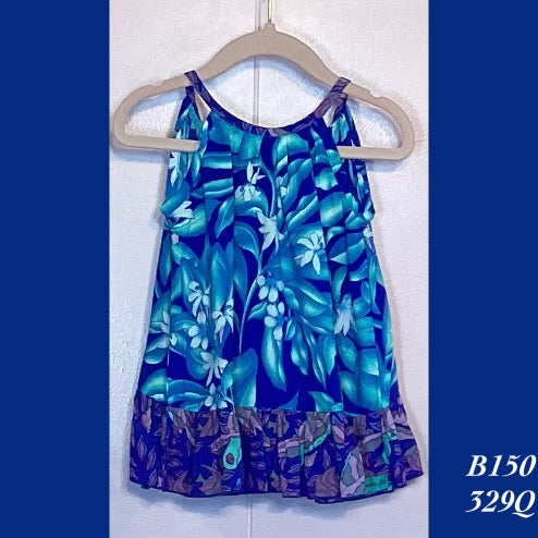 B150 - 329Q , Draw string back dress