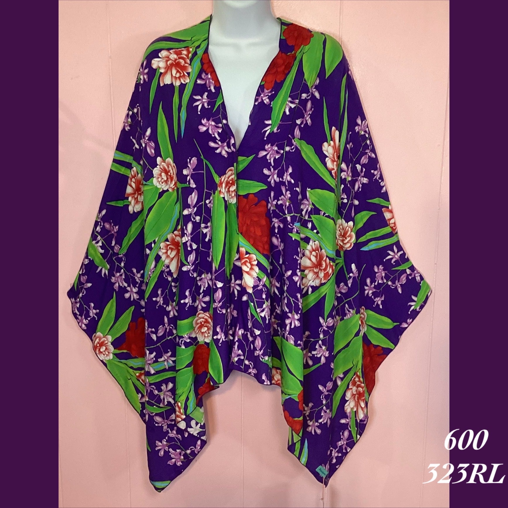 600 - 323RL , Shoulder wrap sarong