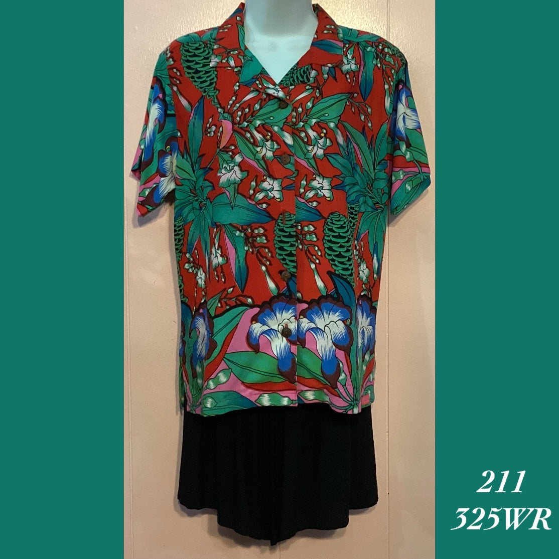 211 - 325WR , Women's Aloha shirt