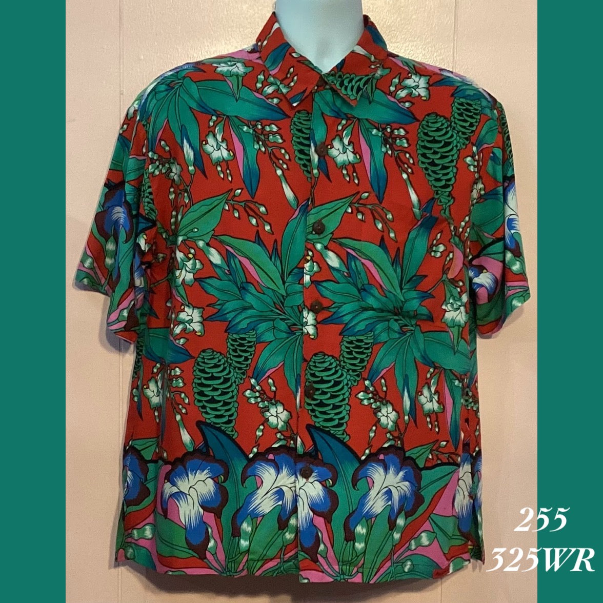 255 - 325WR , Men's Aloha shirt