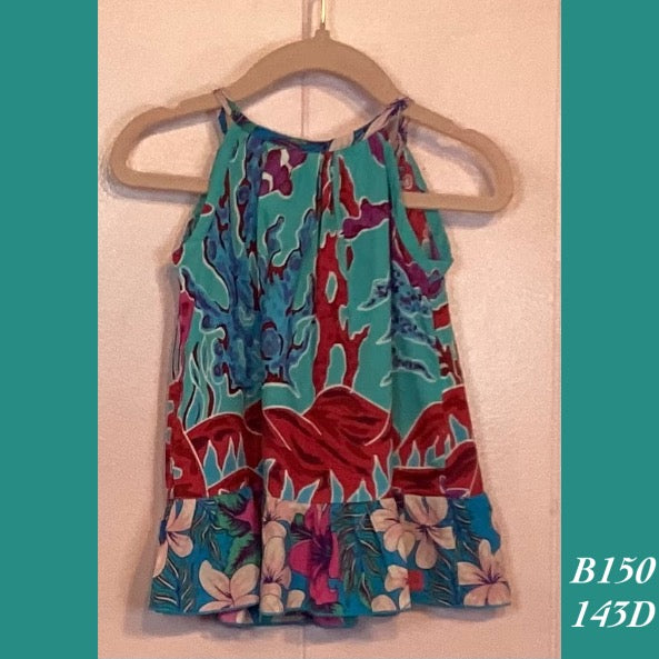 B150 - 143D , Draw string back dress