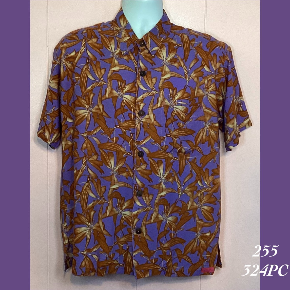 255 - 324PC , Men's Aloha shirt