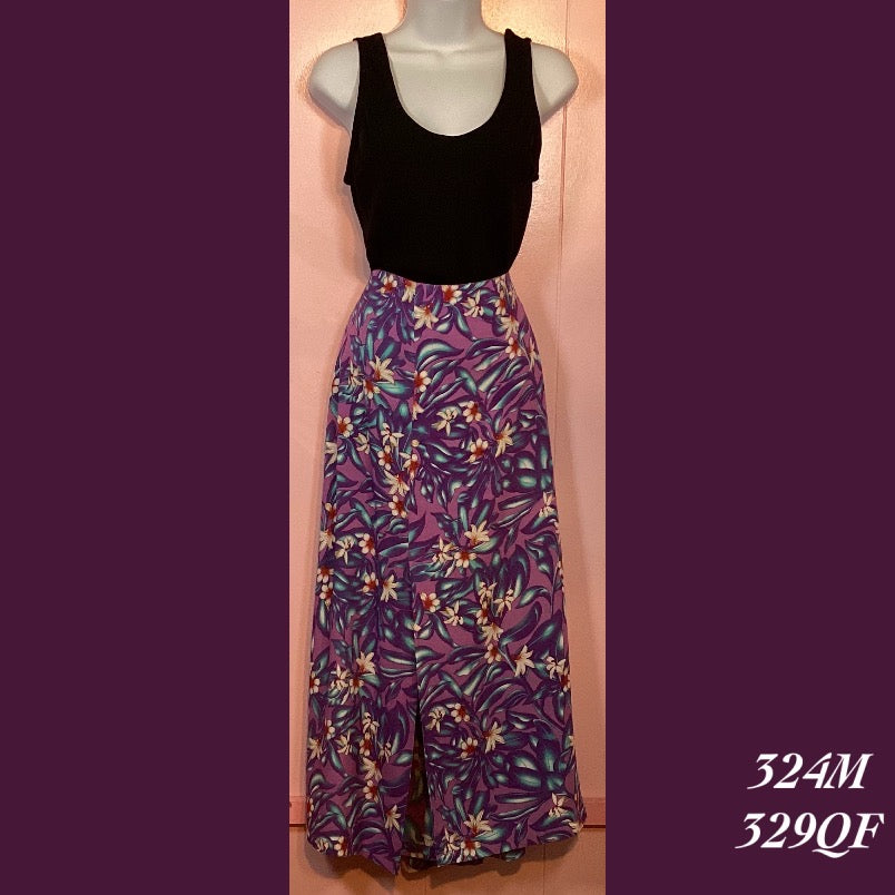 324M - 329QF , Skirt with elastic back