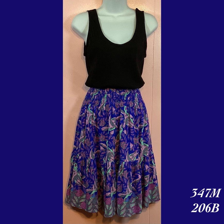 347M - 206B , Tiered skirt