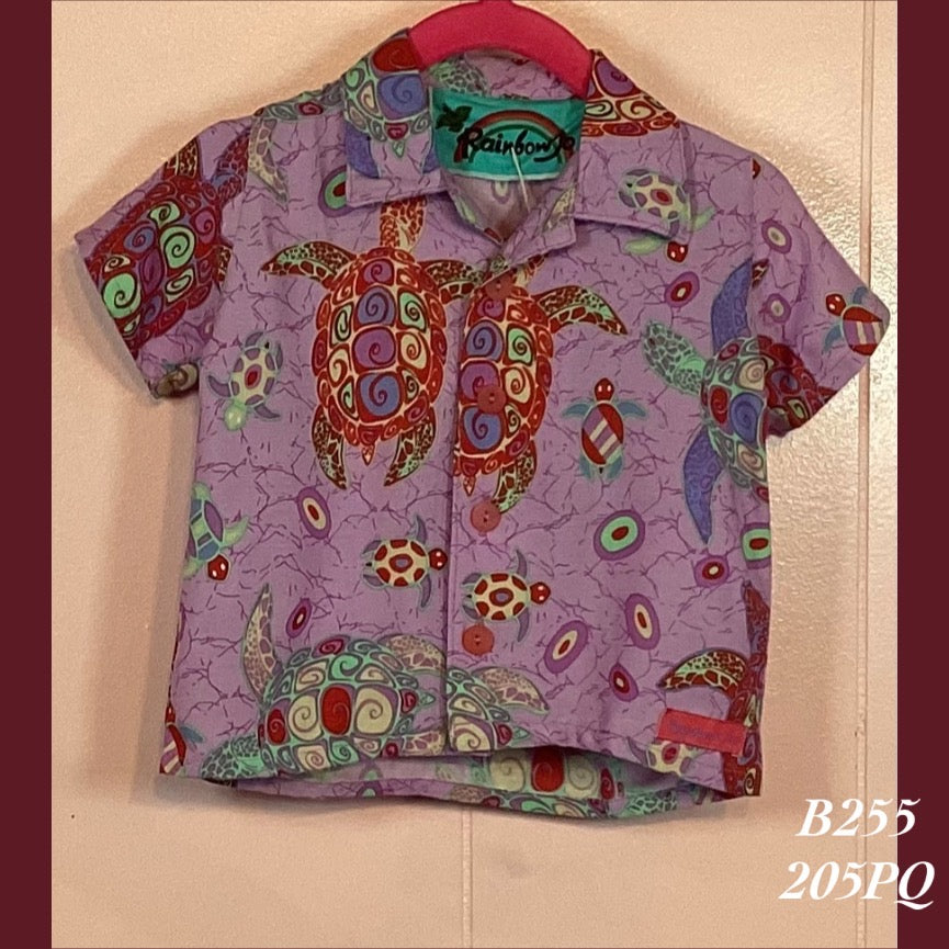 B255 - 205PQ , Baby boy's Aloha shirt