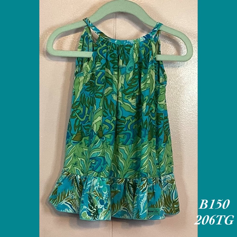 B150 - 206TG , Draw string back dress