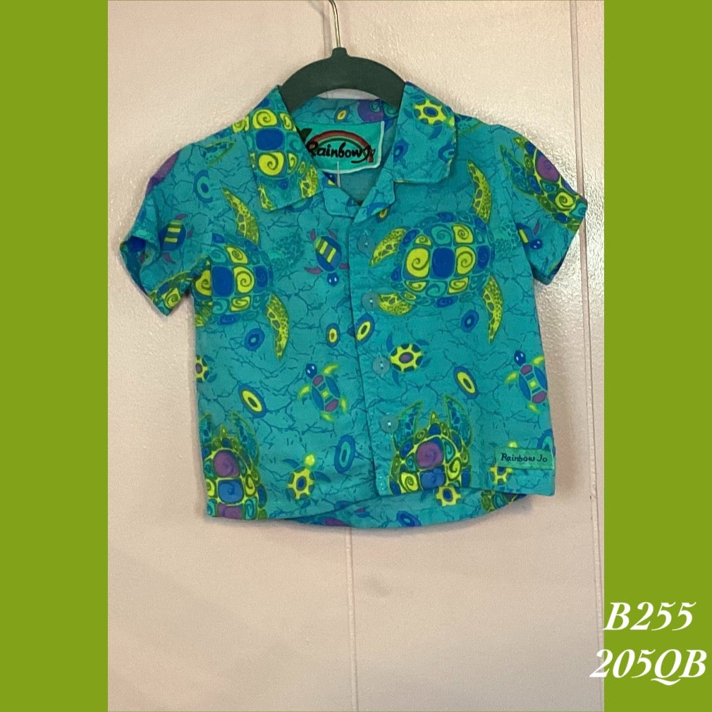 B255 205QB , Baby boy Aloha shirt