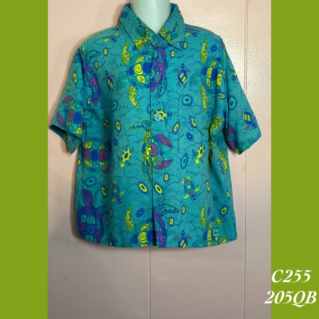 C255 - 205QB , Boy's Aloha shirt