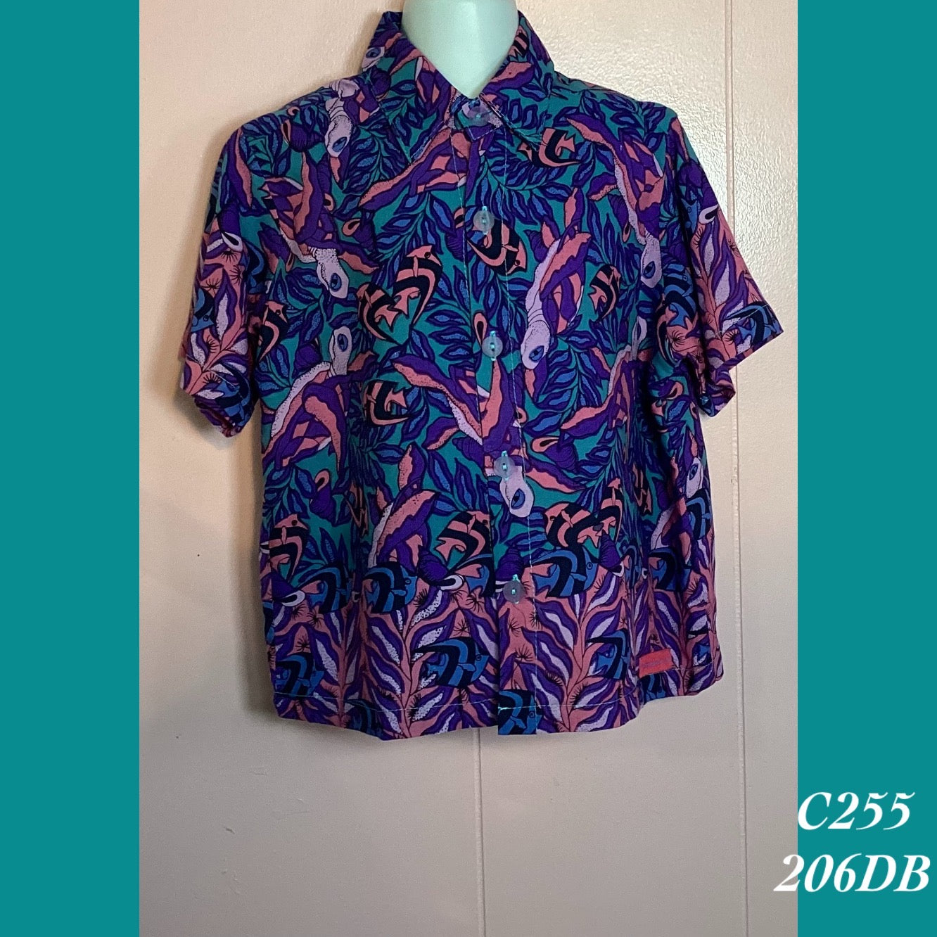 C255 - 206DB , Boy's Aloha Shirt