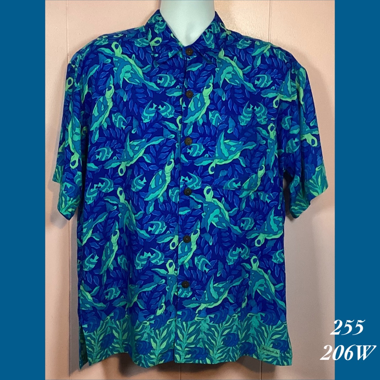 255 - 206W , Men's Aloha Shirt