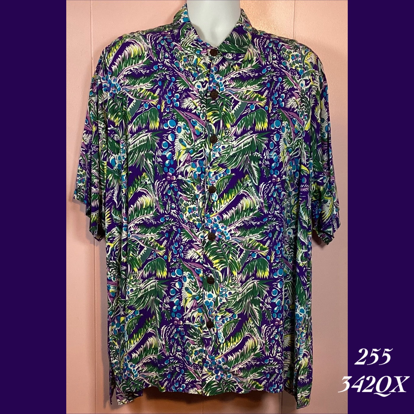 255 - 342QX , Men's Aloha shirt