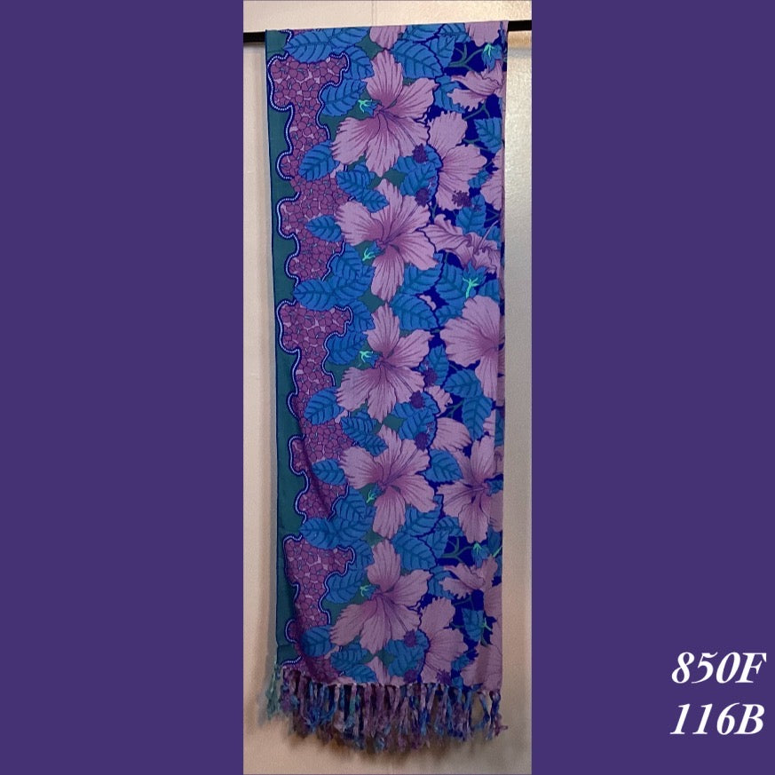 850F - 116B , Fringed scarf