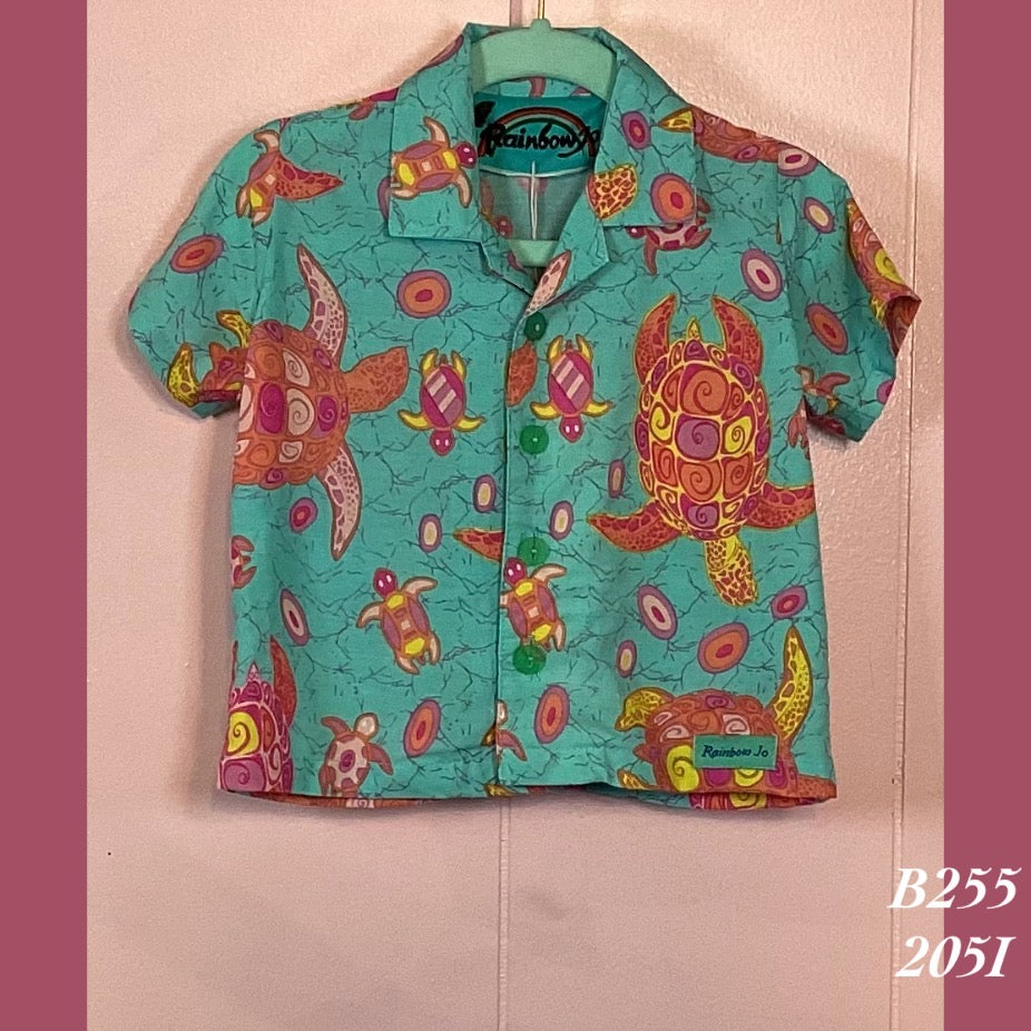 B255 - 205I , Baby boy's Aloha shirt