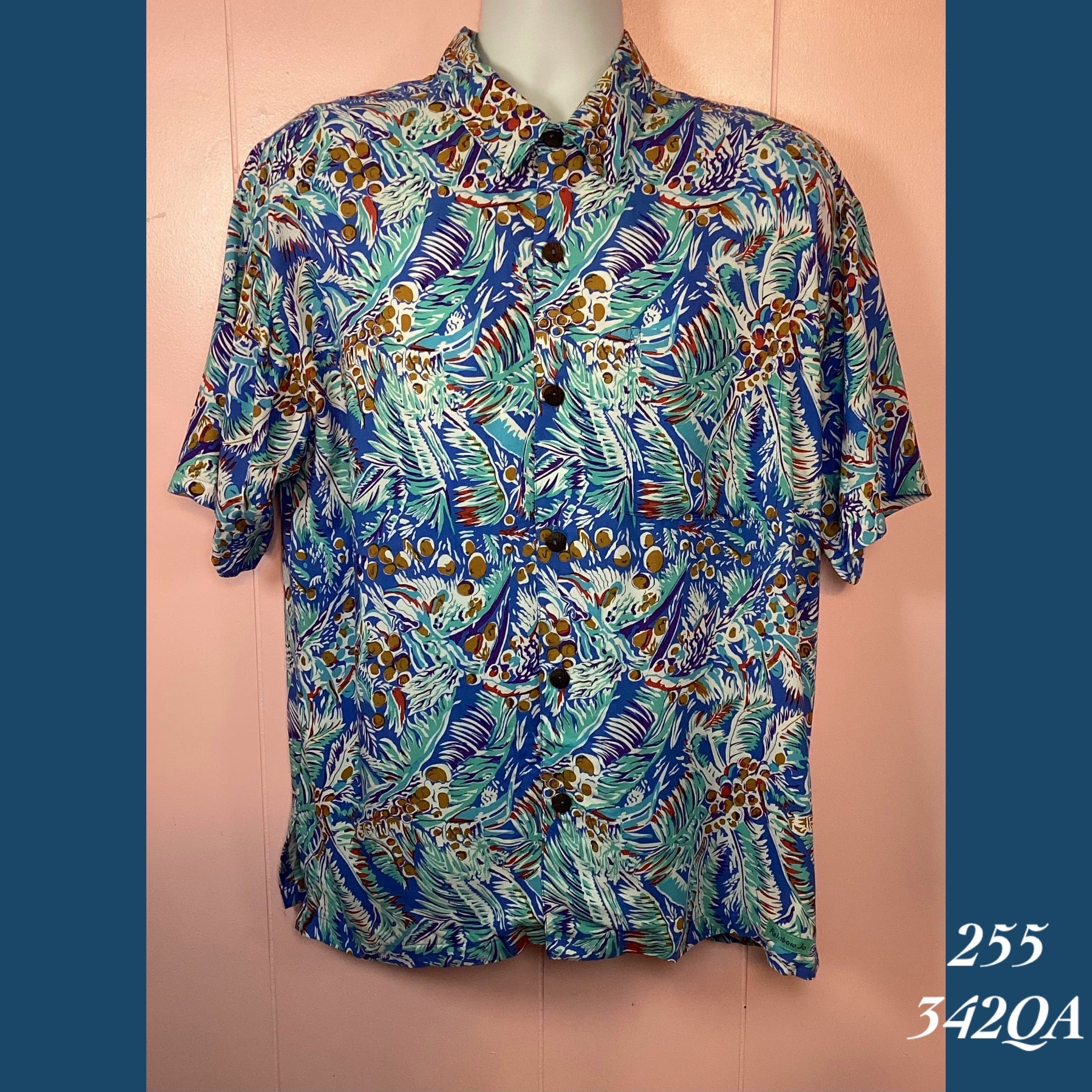 255 - 342QA , Men's Aloha shirt