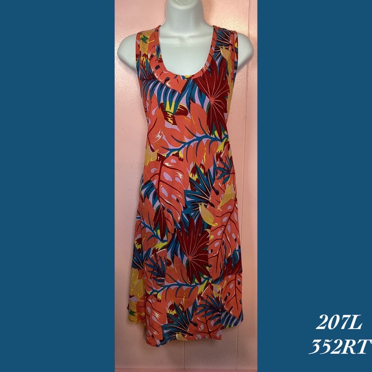 207L - 118DB , Relaxed fit pocket dress