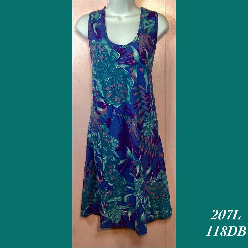 207L - 118DB , Relaxed fit pocket dress