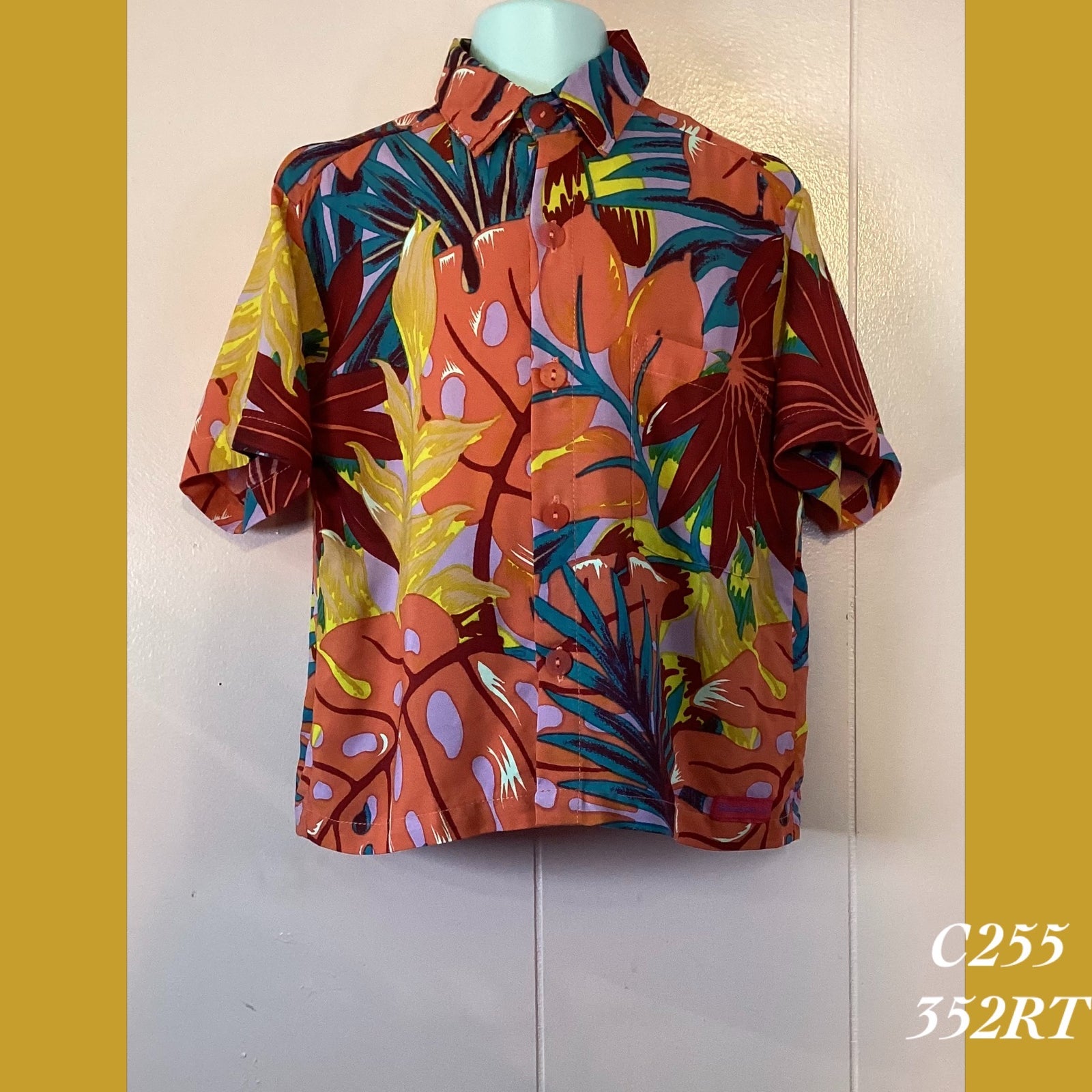 C255 - 352RT , Boy's Aloha shirt