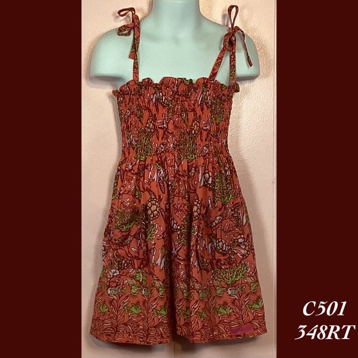 C501 - 348RT , Girl's Romper