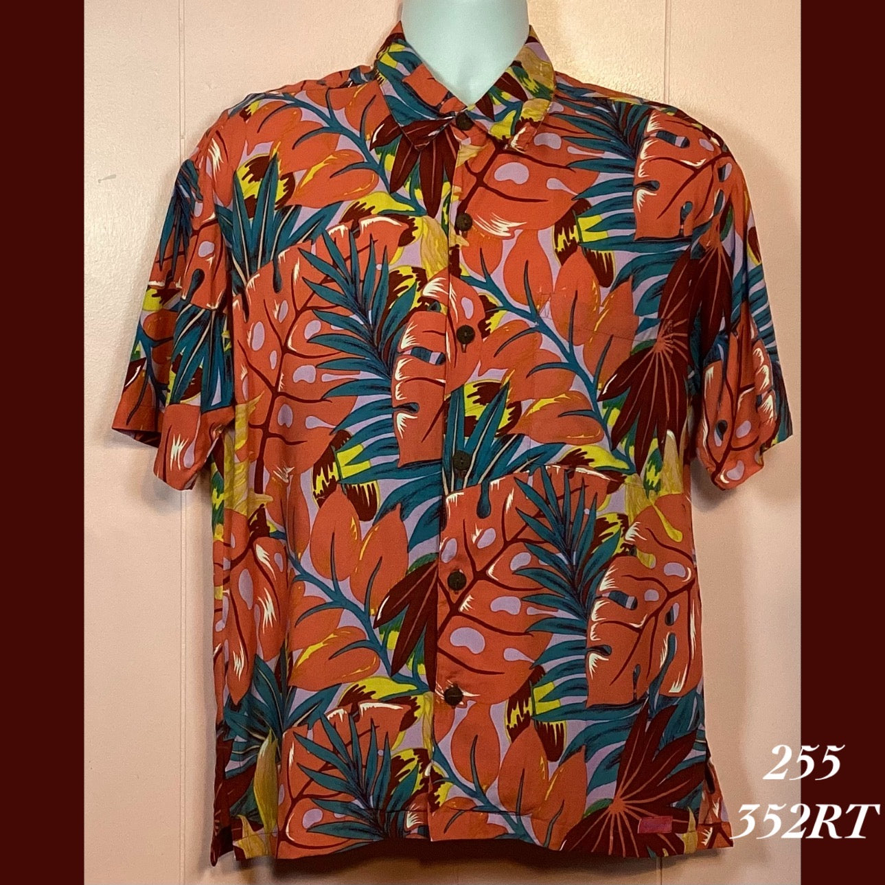 255 - 352RT , Men's Aloha shirt