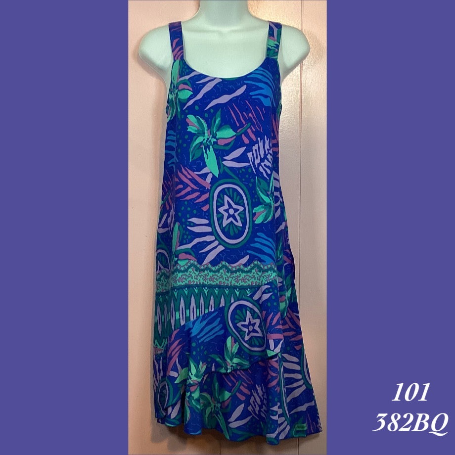 101 - 382BQ , Tier strap dress