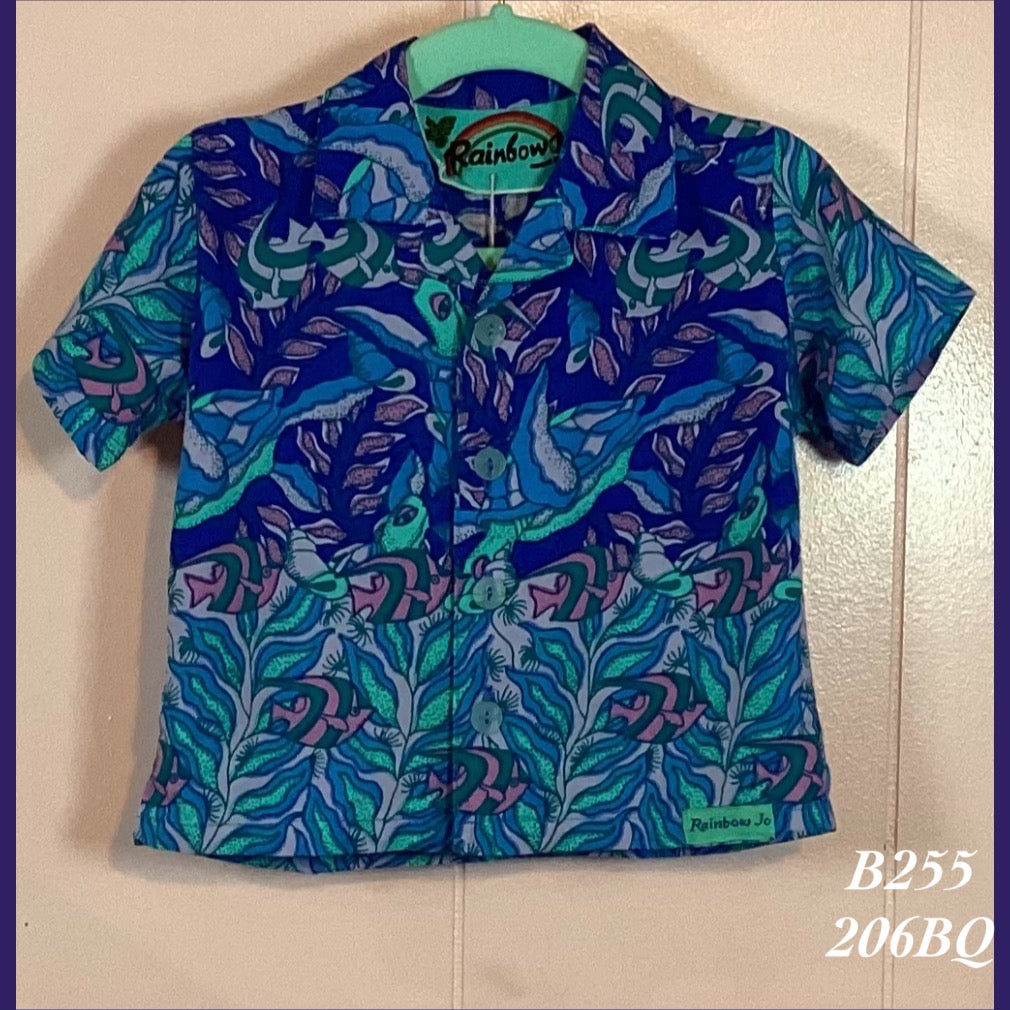 B255 - 206BQ , Baby boy's Aloha shirt