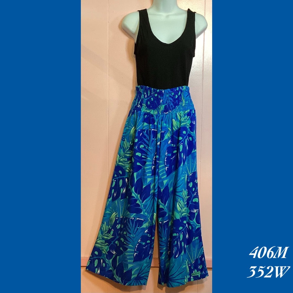 406M - 352W , Elastic ribbed pant