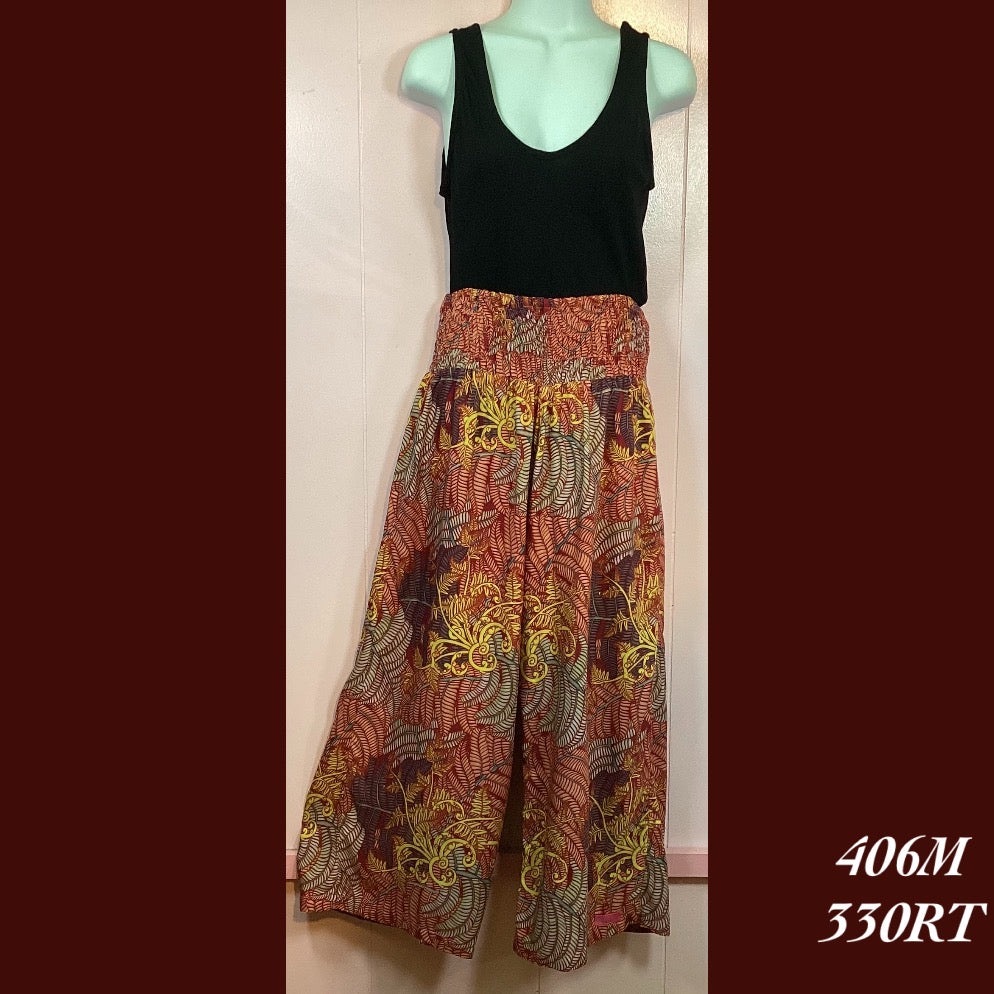 406M - 330RT , Elastic rib pant