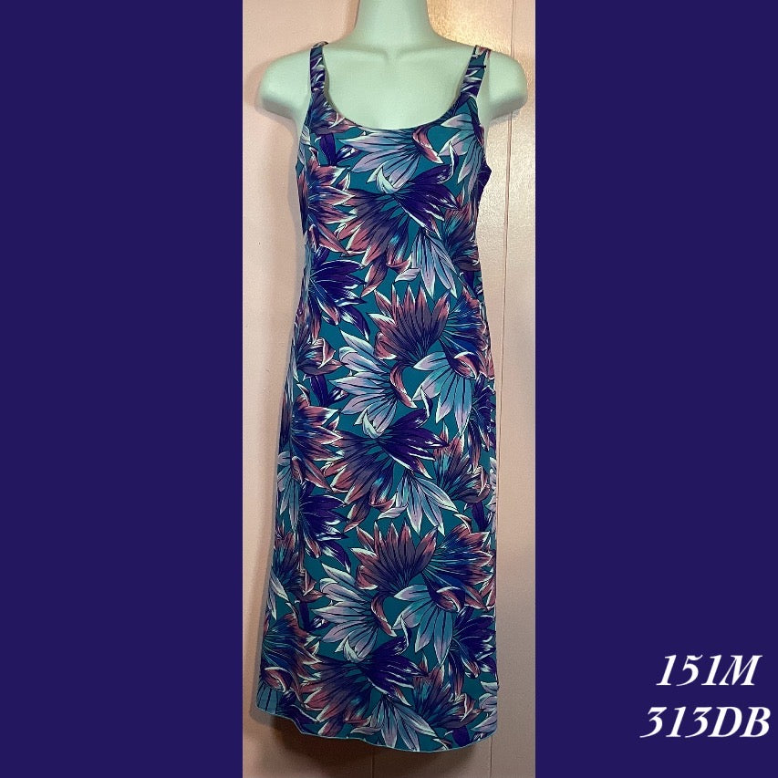 151M- 313DB , Bias Strap Dress Mid Length