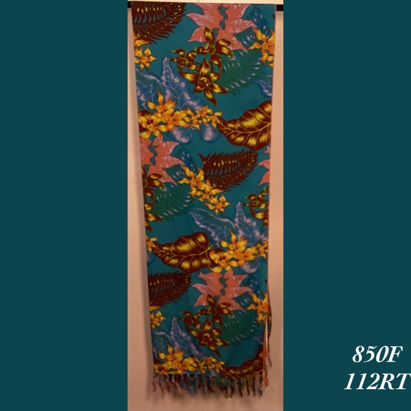 850F - 112RT , Fringed scarf