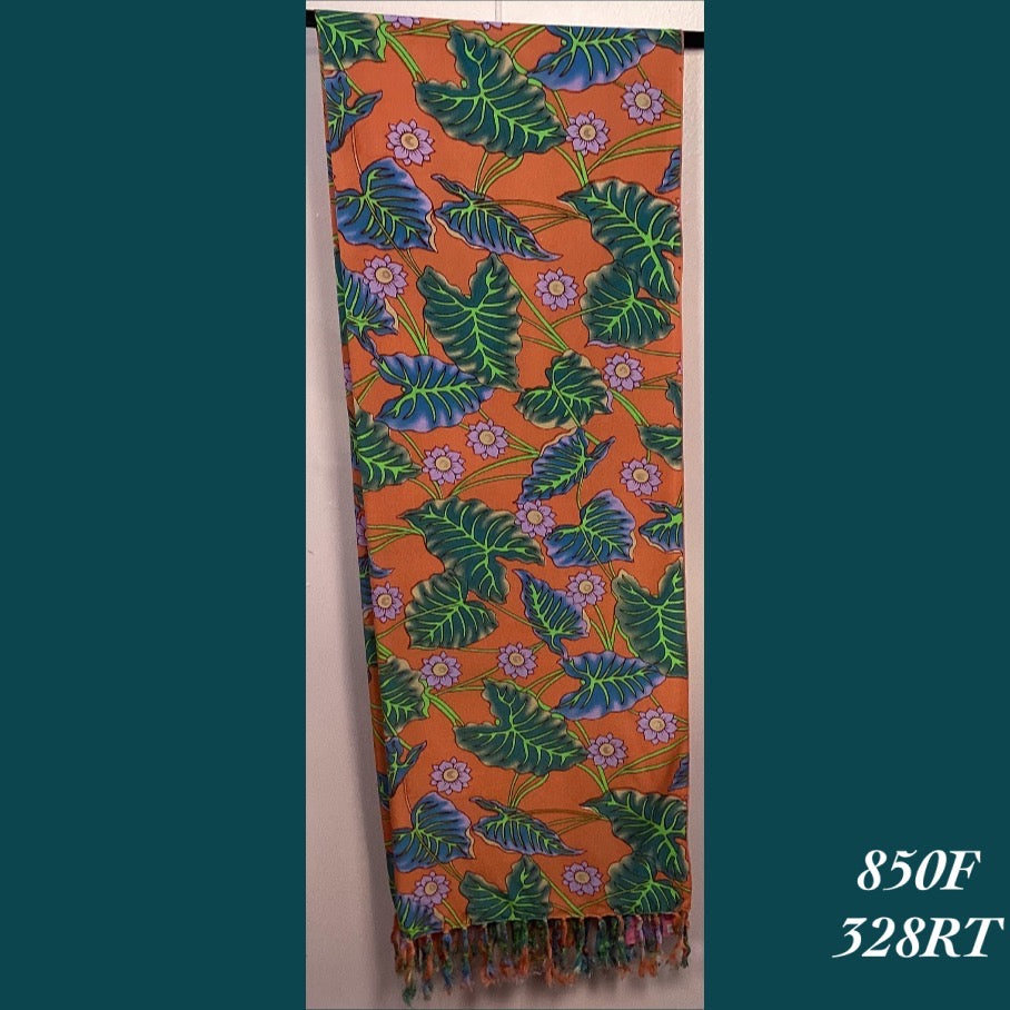 850F - 328RT , Fringed scarf