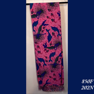 850F - 202N , Fringed scarf