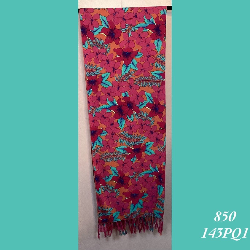 850F - 143PQ1 , Fringed scarf