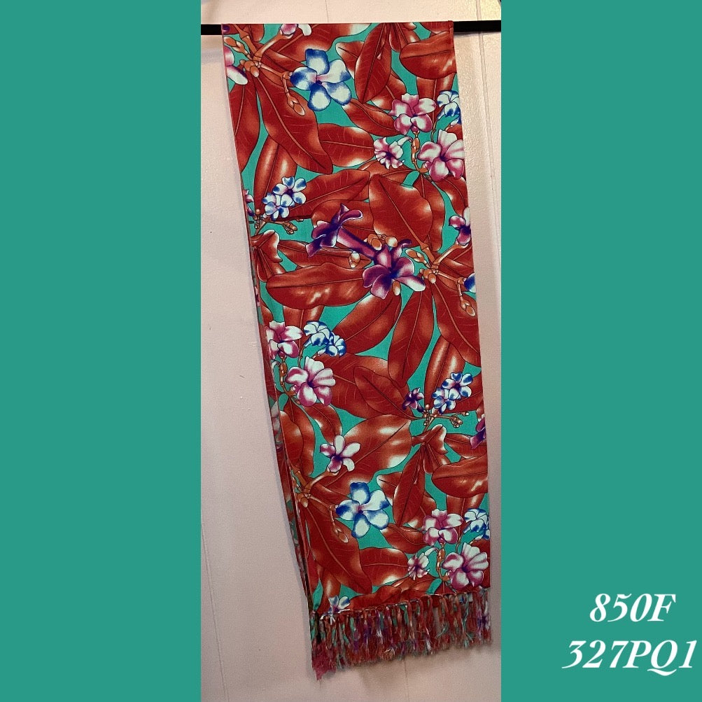 850F - 327PQ1 , Fringed scarf